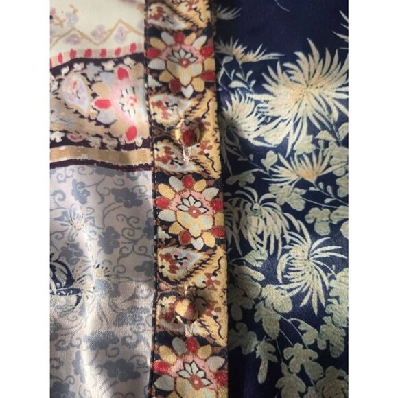 Kachel SOLD OUT Patchwork Printed Longline Kimono Sz. O/S - Picture 9 of 10